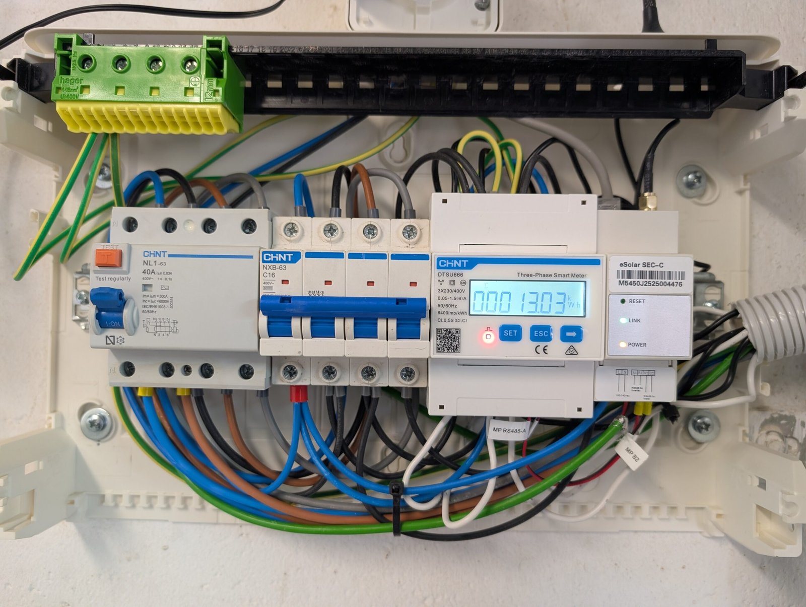 Montaje y protecciones de una instalación fotovoltaica
